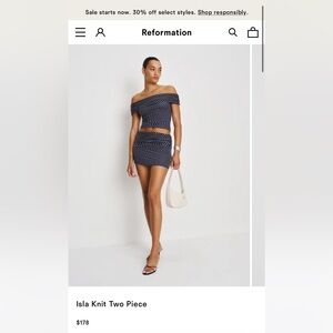 Reformation polka dot set